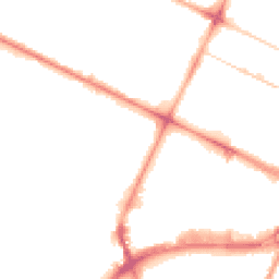 Night-time road noise heatmap for CH41 4PJ