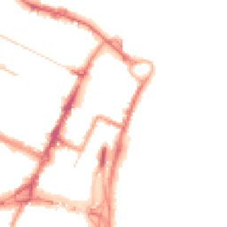 Night-time road noise heatmap for CH41 5HJ