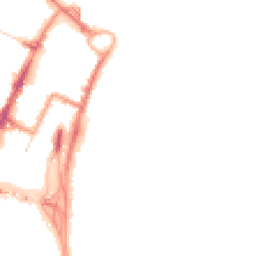 Night-time road noise heatmap for CH41 5LB