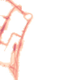 Night-time road noise heatmap for CH41 5LD