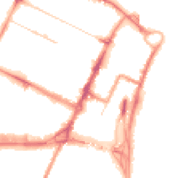 Night-time road noise heatmap for CH41 6AB