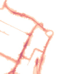 Night-time road noise heatmap for CH41 6AU