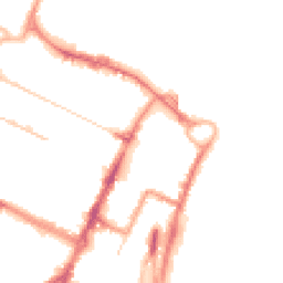 Night-time road noise heatmap for CH41 6AX