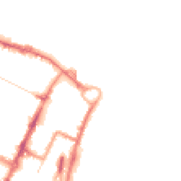 Night-time road noise heatmap for CH41 6DJ