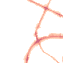 Night-time road noise heatmap for CH41 6EL