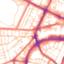 Daytime road noise heatmap for CH41 6EP