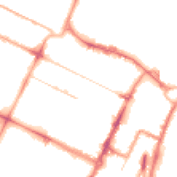 Night-time road noise heatmap for CH41 6LH
