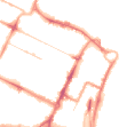 Night-time road noise heatmap for CH41 6SE