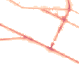 Night-time road noise heatmap for CH41 8AP