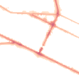 Night-time road noise heatmap for CH41 8BB