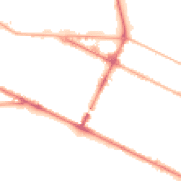 Night-time road noise heatmap for CH41 8BF