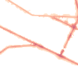 Night-time road noise heatmap for CH41 8BX