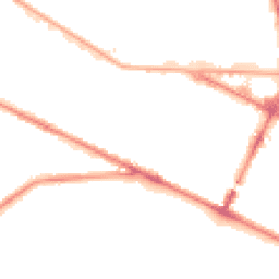 Night-time road noise heatmap for CH41 8BY