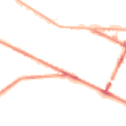 Night-time road noise heatmap for CH41 8DP