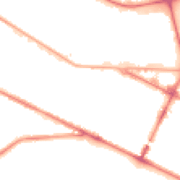 Night-time road noise heatmap for CH41 8EB