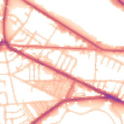 Daytime road noise heatmap for CH41 8HH
