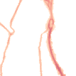 Night-time road noise heatmap for CH41 9AG