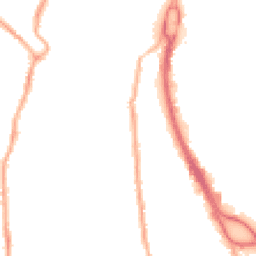 Night-time road noise heatmap for CH41 9AJ