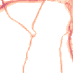 Night-time road noise heatmap for CH41 9AR