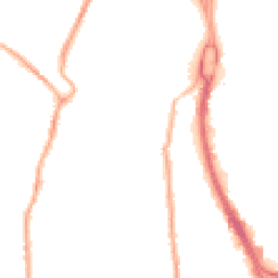 Night-time road noise heatmap for CH41 9DJ