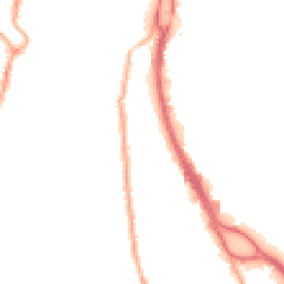Night-time road noise heatmap for CH41 9HA