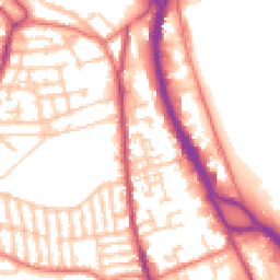 Daytime road noise heatmap for CH41 9HB
