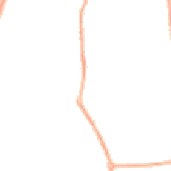 Night-time road noise heatmap for CH42 0LE