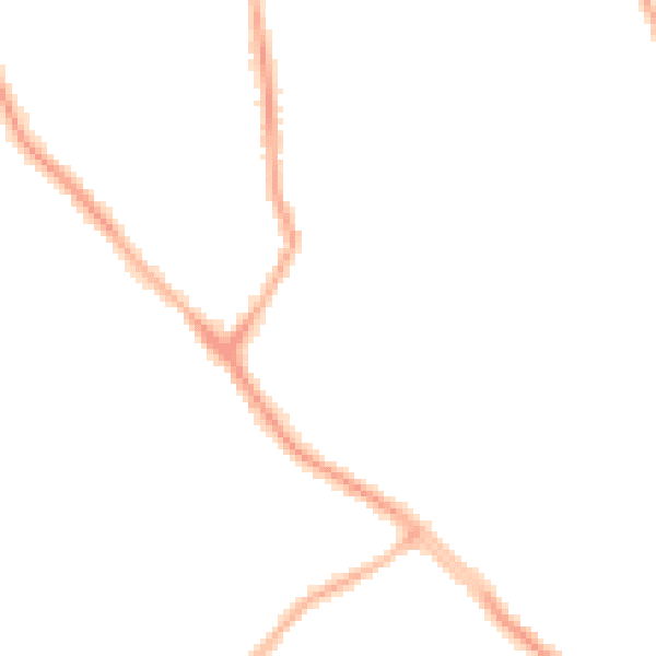 Night-time road noise heatmap for CH42 4LY