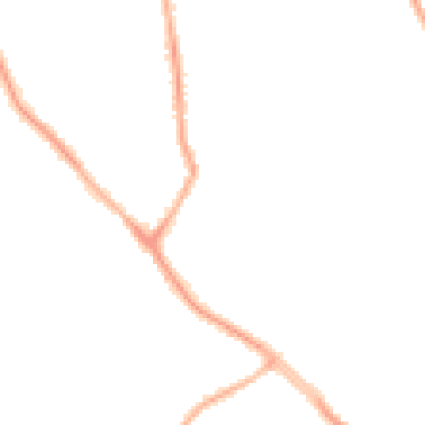 Night-time road noise heatmap for CH42 4NH