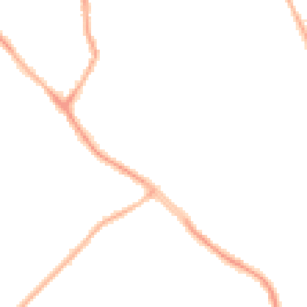 Night-time road noise heatmap for CH42 4NP