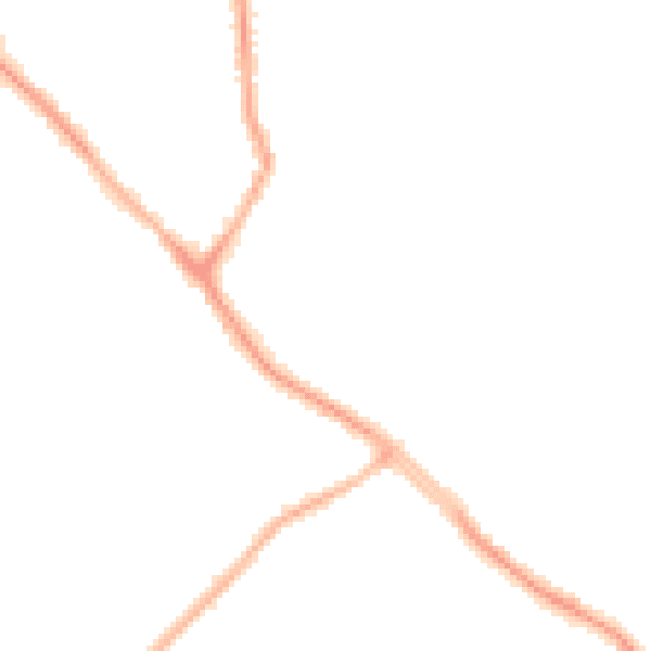 Night-time road noise heatmap for CH42 4NS