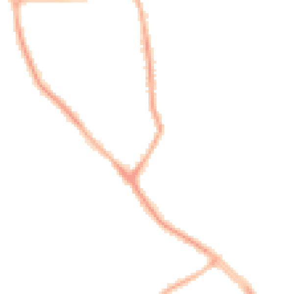 Night-time road noise heatmap for CH42 4NW