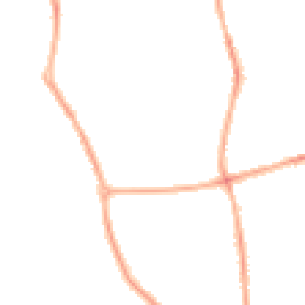 Night-time road noise heatmap for CH42 4QU