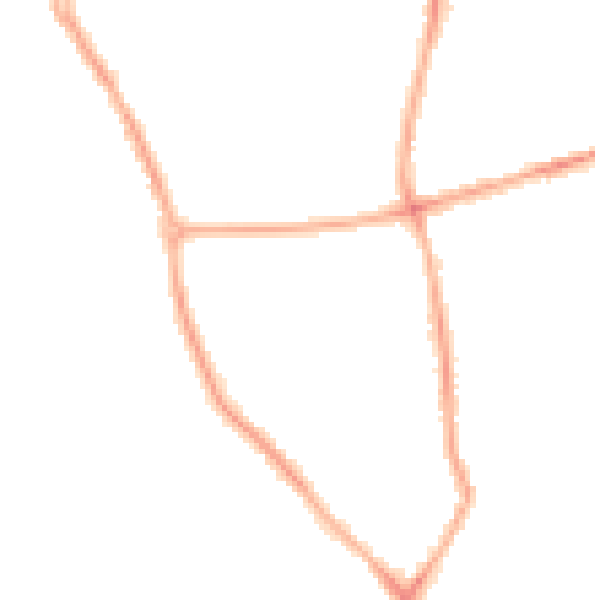 Night-time road noise heatmap for CH42 4RA