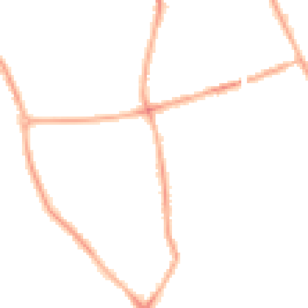 Night-time road noise heatmap for CH42 4RF