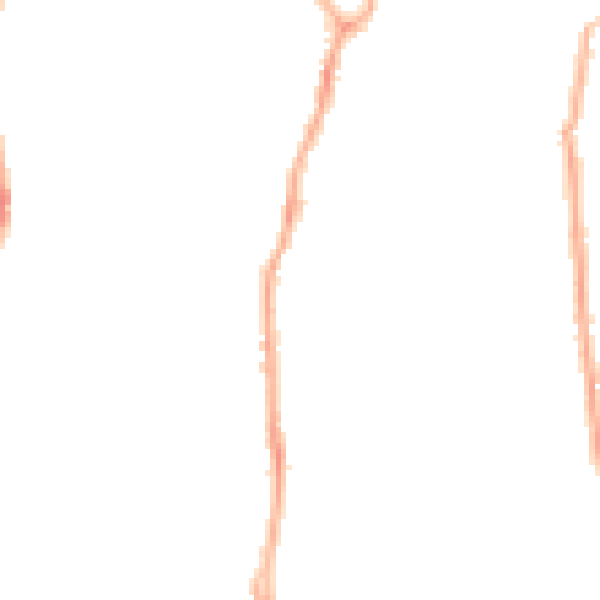 Night-time road noise heatmap for CH42 5LS