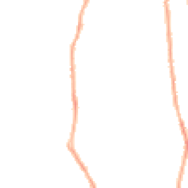 Night-time road noise heatmap for CH42 6PE