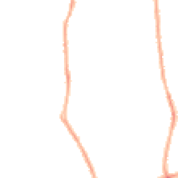 Night-time road noise heatmap for CH42 6PL