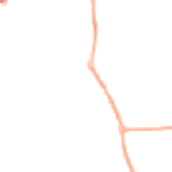 Night-time road noise heatmap for CH42 6PN