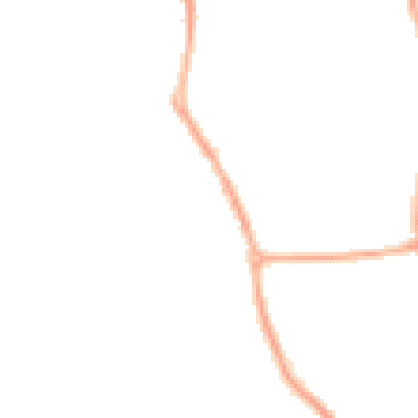 Night-time road noise heatmap for CH42 6QH