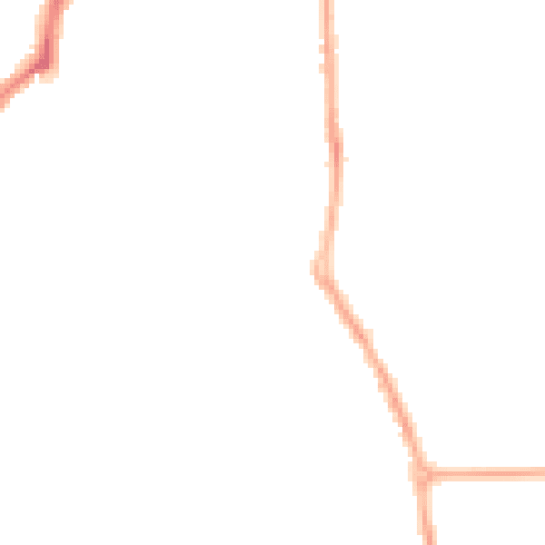 Night-time road noise heatmap for CH42 6QU