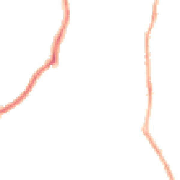 Night-time road noise heatmap for CH42 7JT