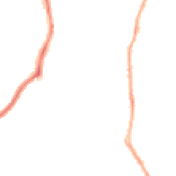 Night-time road noise heatmap for CH42 7LB