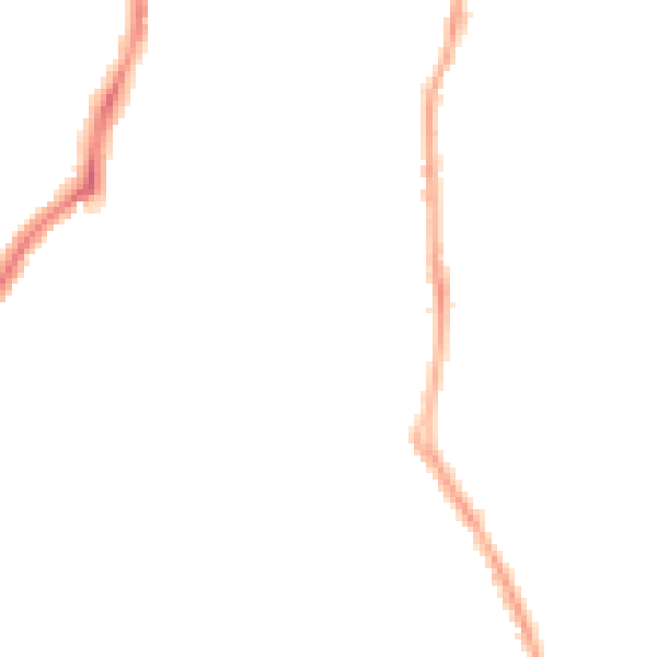 Night-time road noise heatmap for CH42 7LE