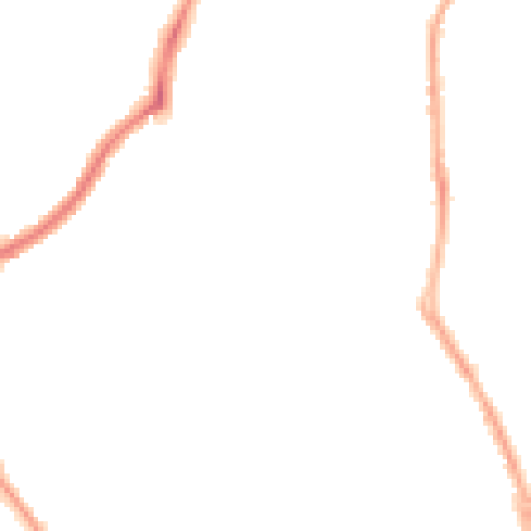 Night-time road noise heatmap for CH42 7LH