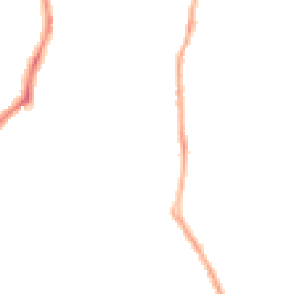 Night-time road noise heatmap for CH42 7LP