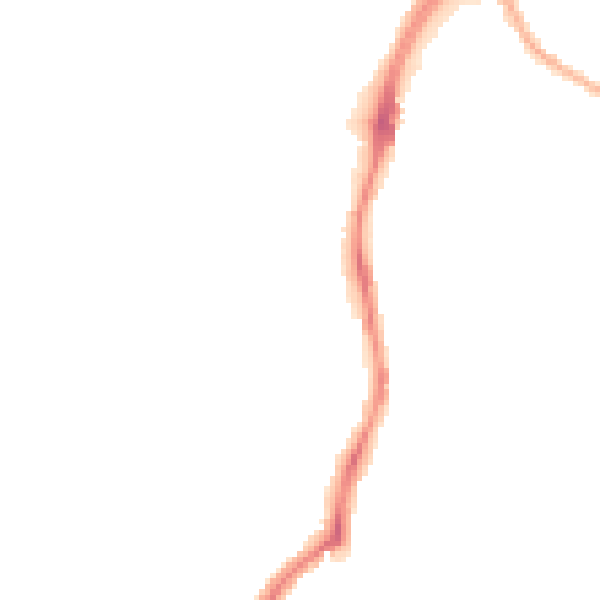 Night-time road noise heatmap for CH42 9LX