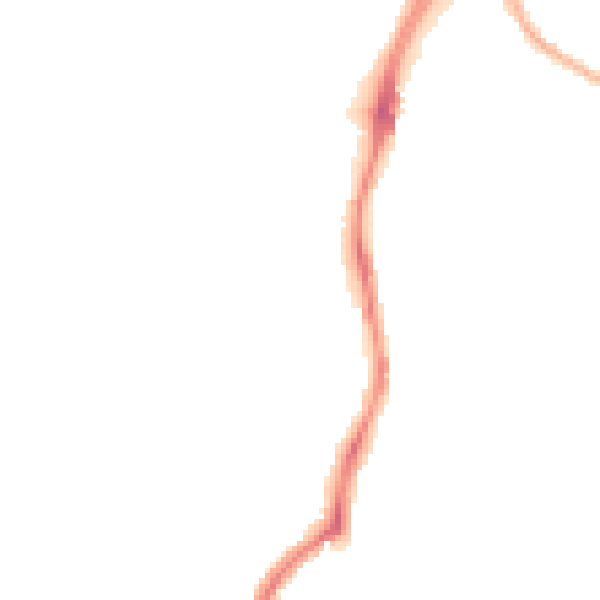 Night-time road noise heatmap for CH42 9NF
