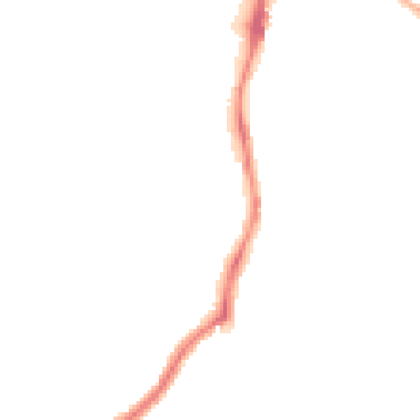 Night-time road noise heatmap for CH42 9NH