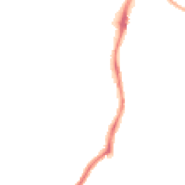 Night-time road noise heatmap for CH42 9NQ